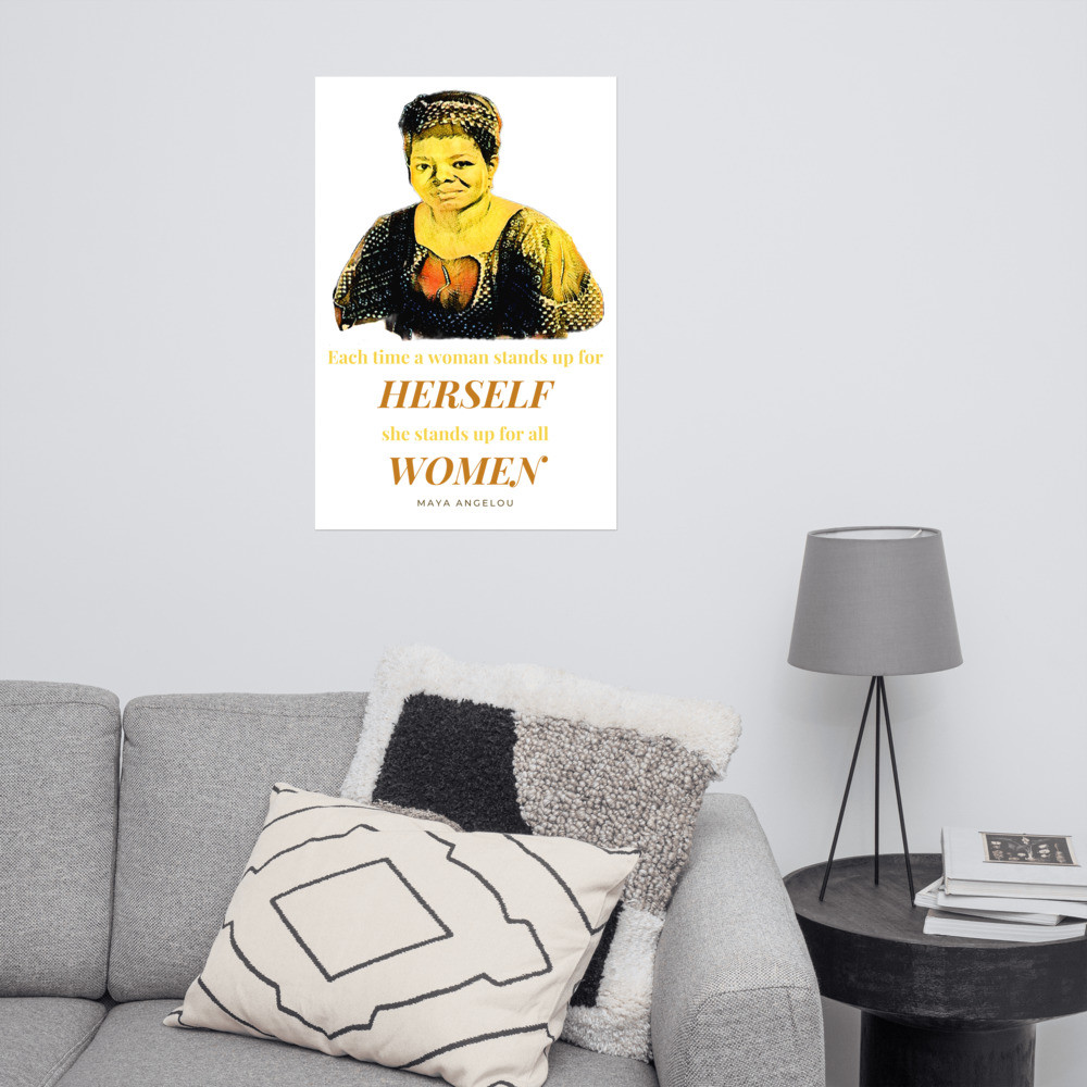 Maya Angelou Poster