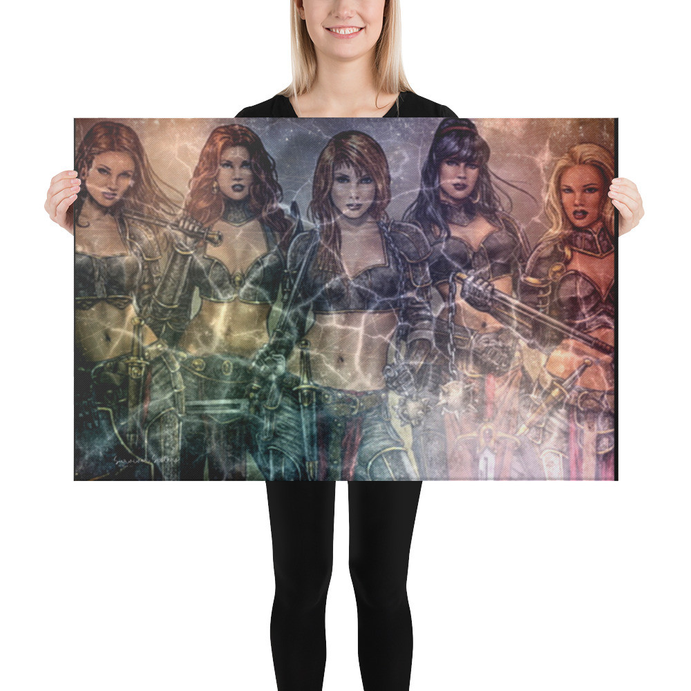 Survivor Sisters Canvas