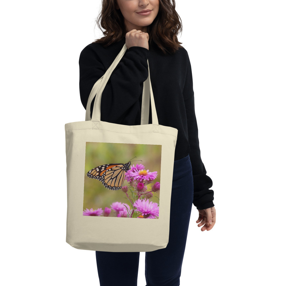 Monarch Theme Eco Tote Bag