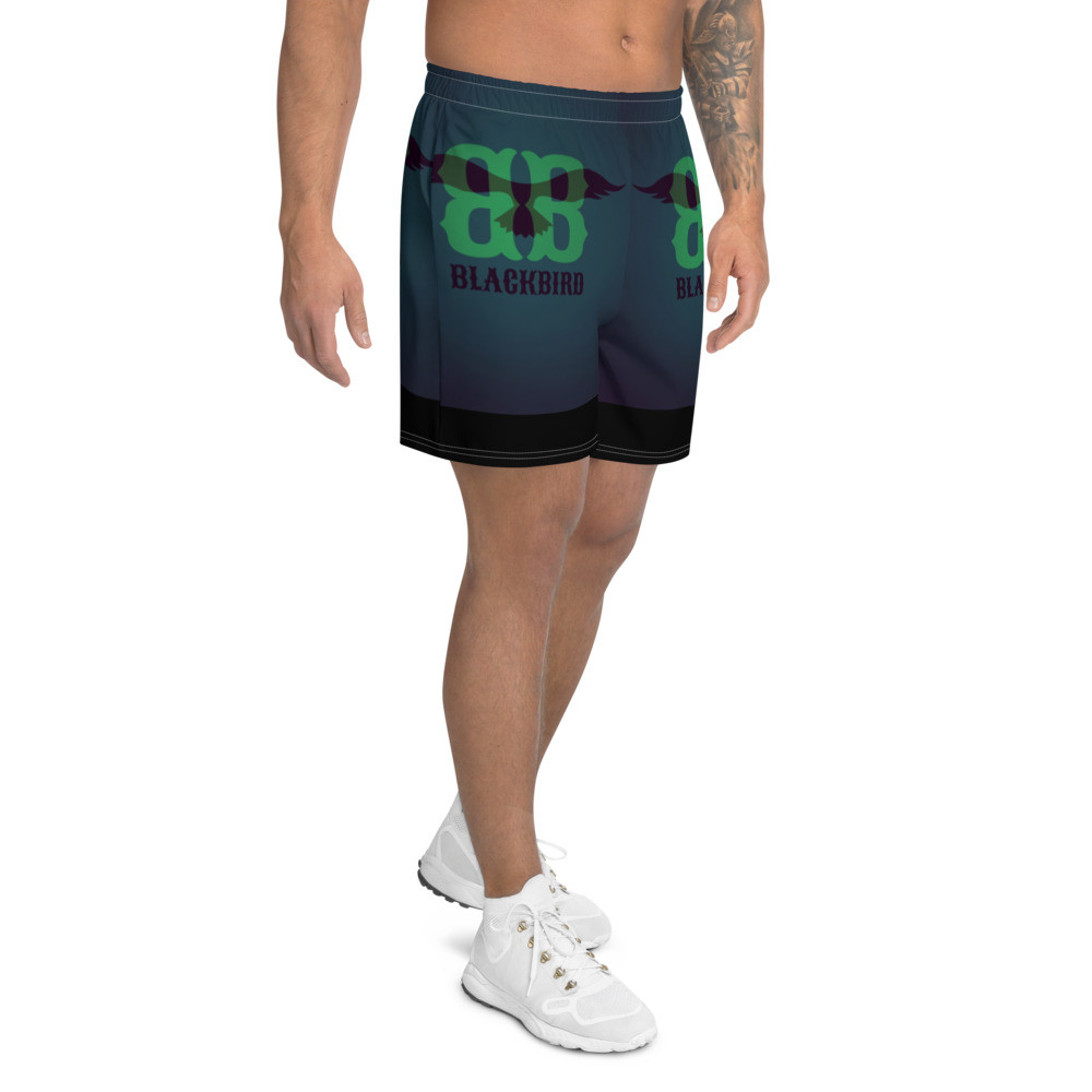 Men's Athletic Long Shorts Blackbird