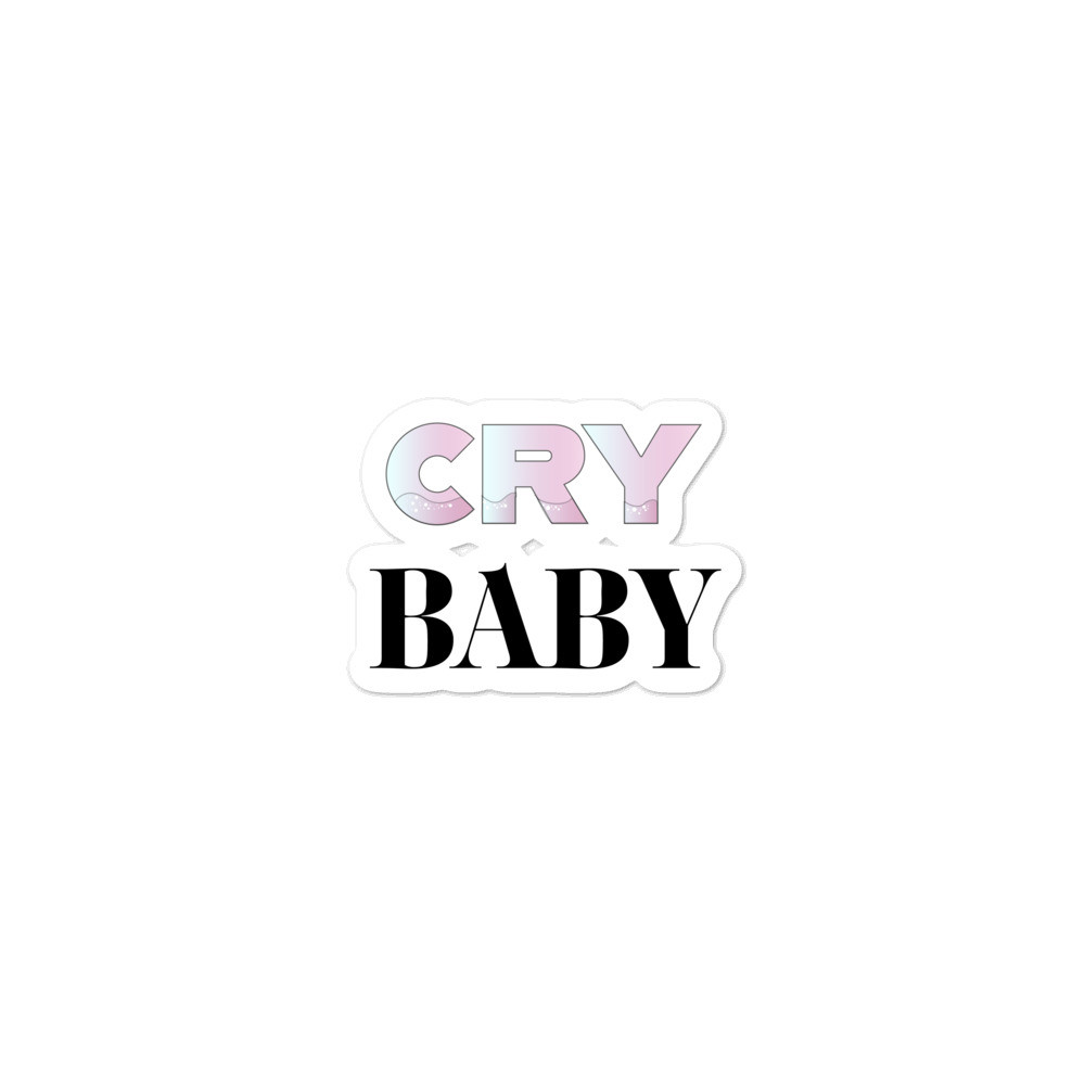 Cry Baby stickers