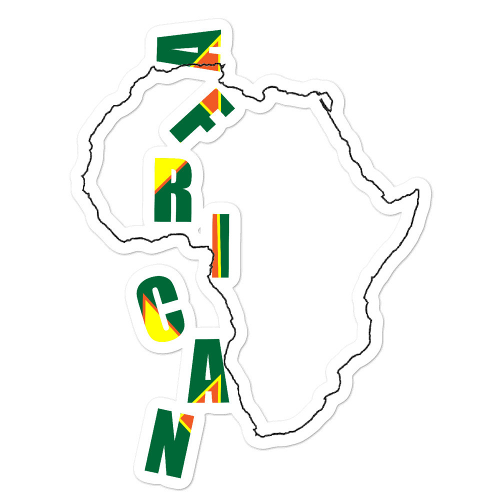 African Continent stickers