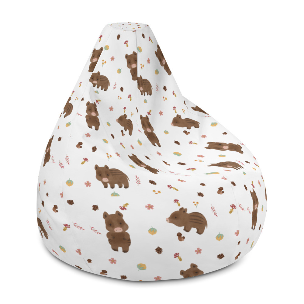 Cute Wild Boar Bean Bag Gemklace