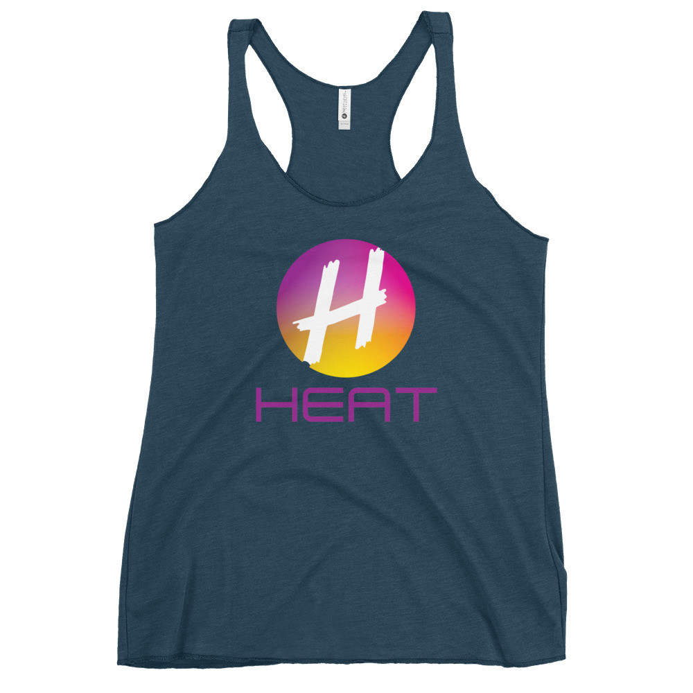 BringHeat Logo - Women's Racerback Tank