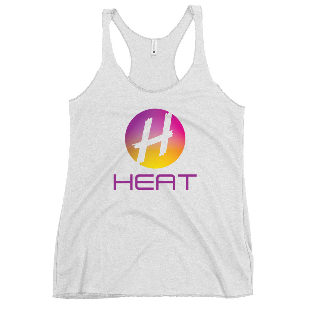 BringHeat Logo - Women's Racerback Tank