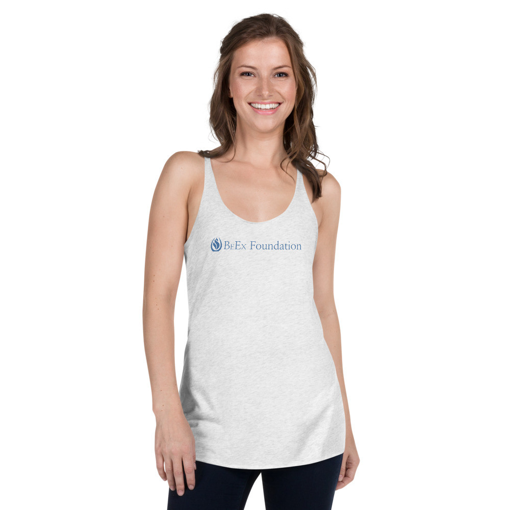 BeEx Foundation Logo - Women's Racerback Tank
