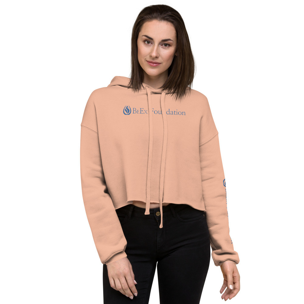 BeEx Foundation Logo - Crop Hoodie