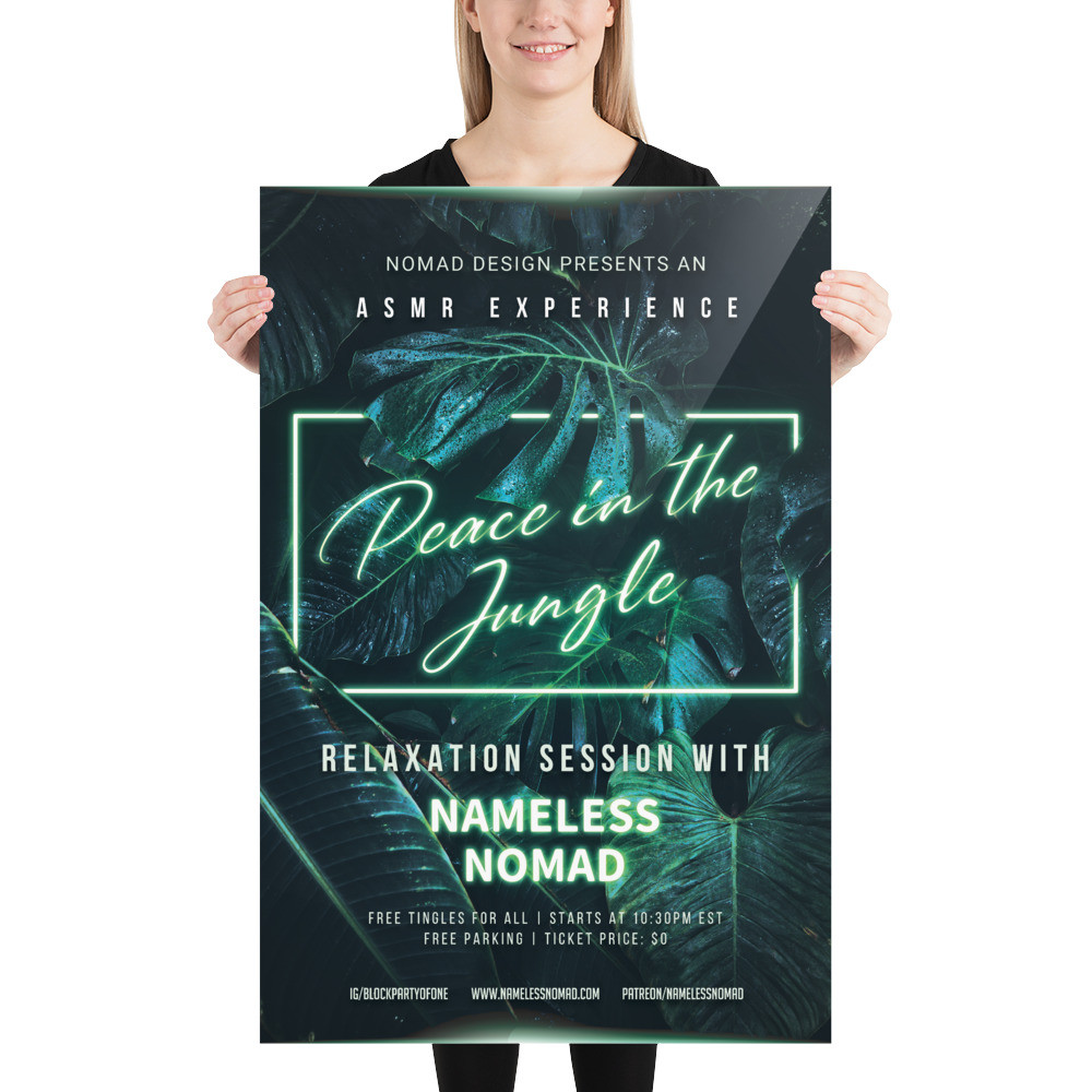 Peace In The Jungle Poster 24x36in