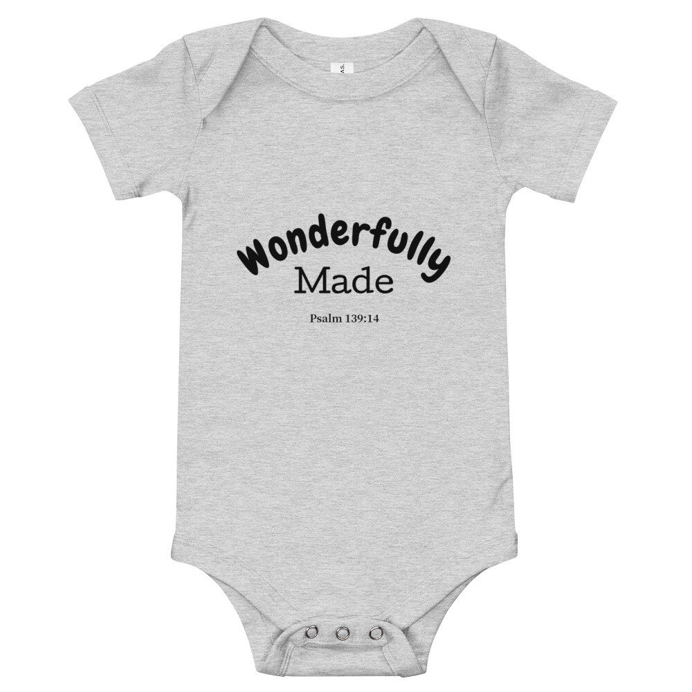 Wonderfully Made Infant One Piece