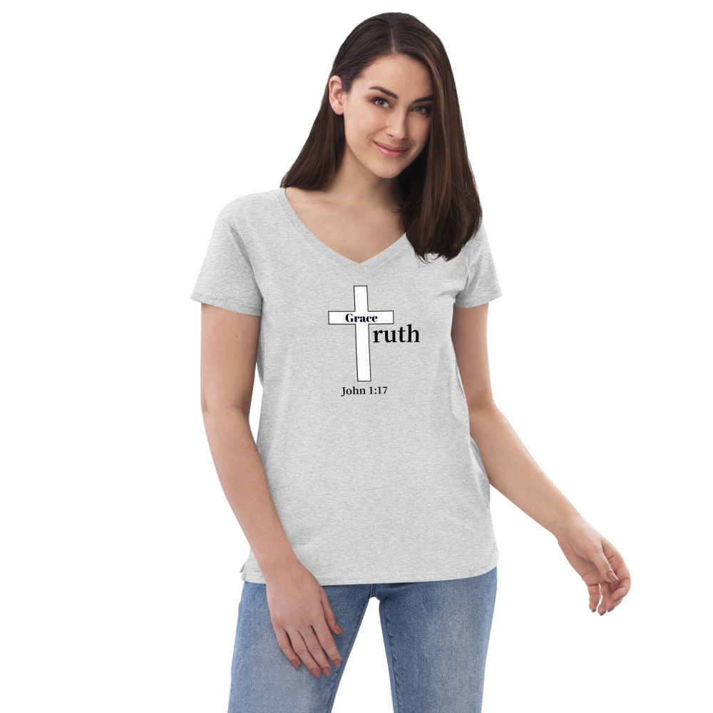 Grace & Truth Women’s V-neck T-Shirt