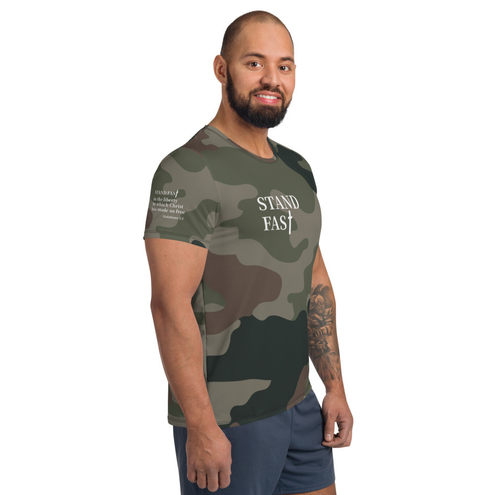 Stand Fast Men's CAMO Athletic T-shirt