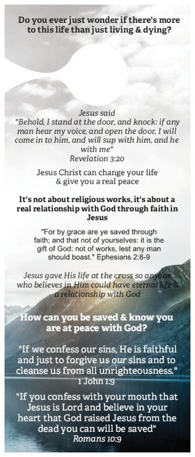 Evangelism Door Hanger