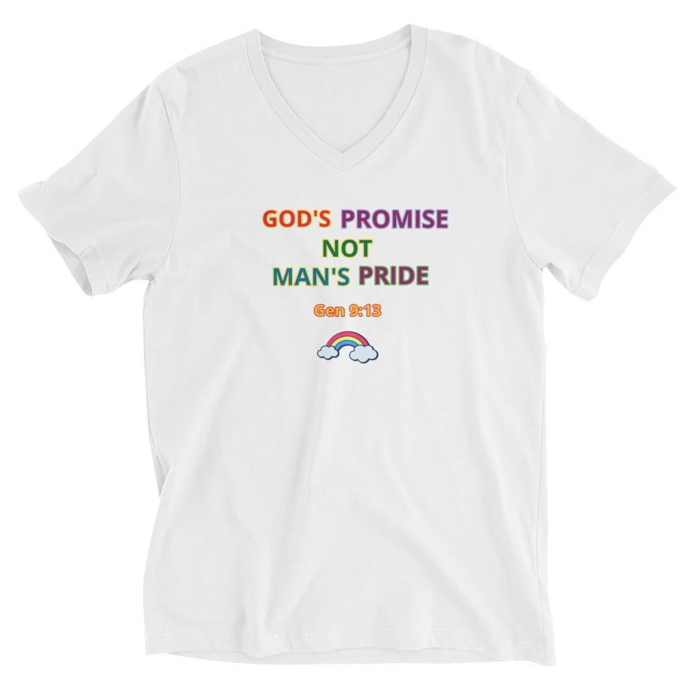 God's Promise V-Neck T-Shirt