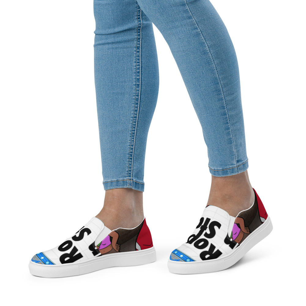 Women’s slip-on canvas shoes