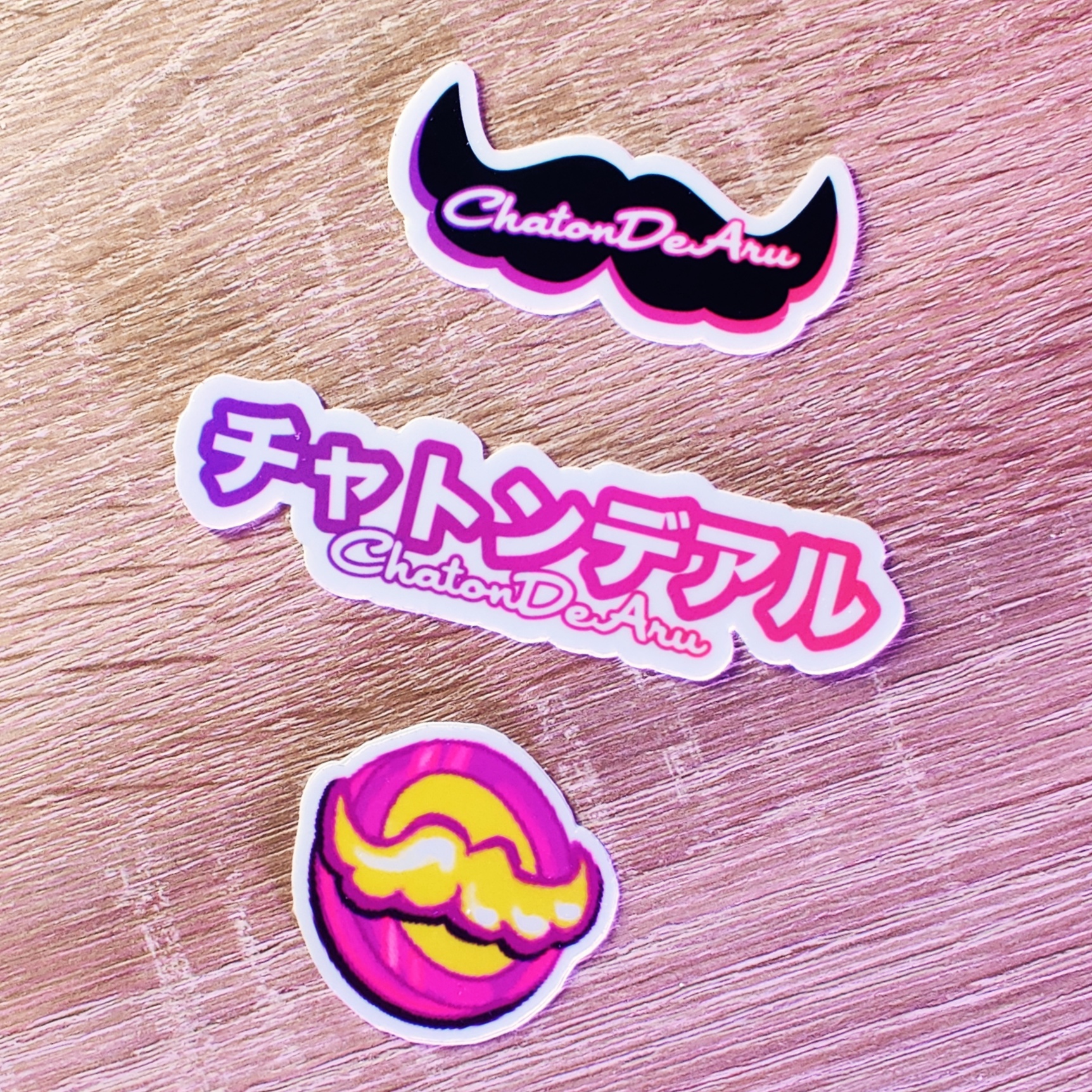 Stickers ChatonDeAru (3pcs)