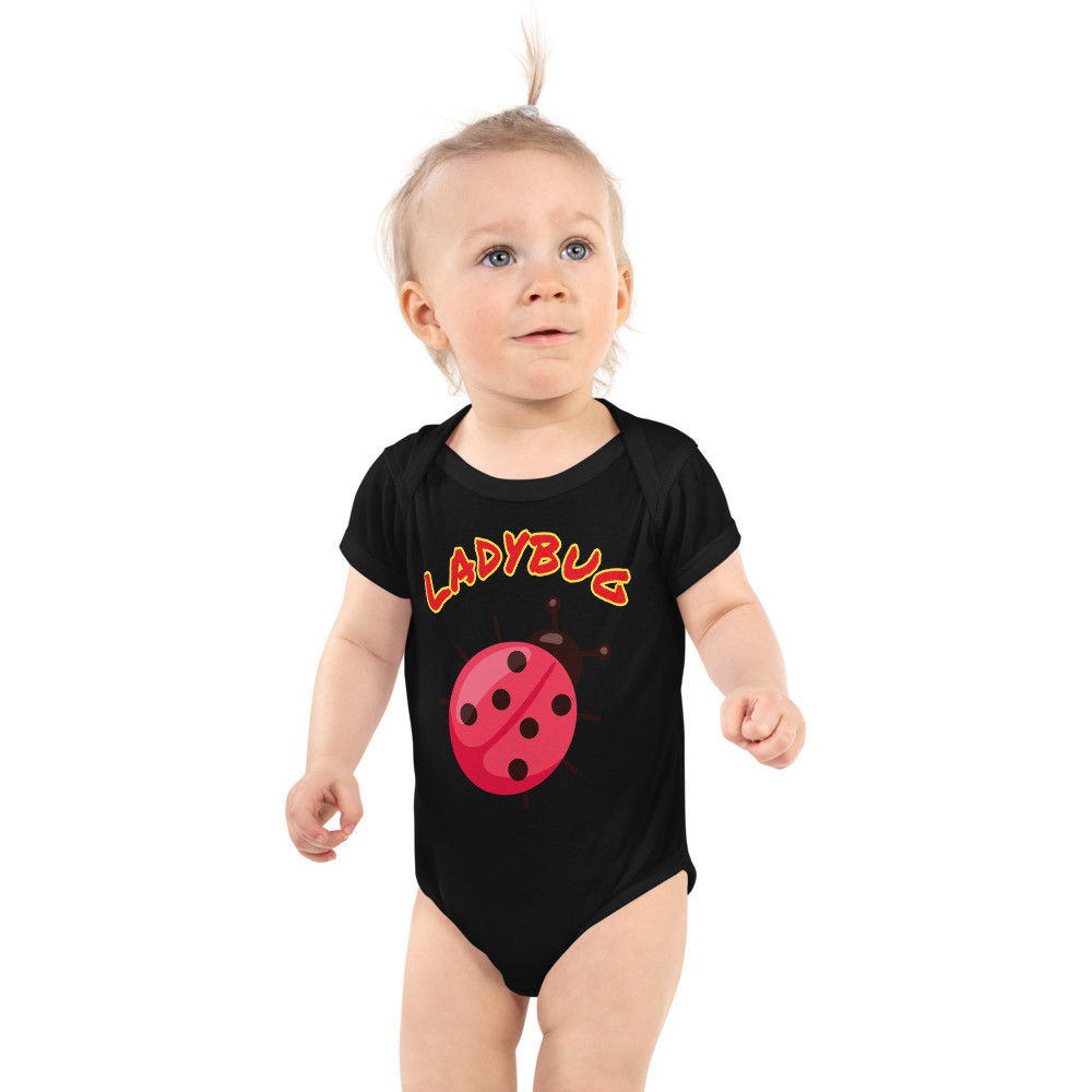 Infant Bodysuit - Ladybug print