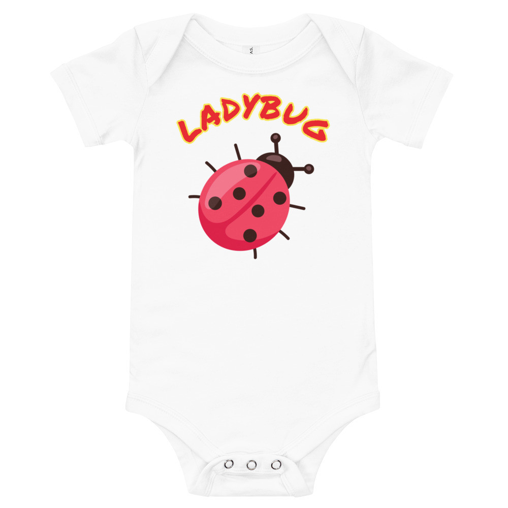 Baby bodysuit Ladybug print