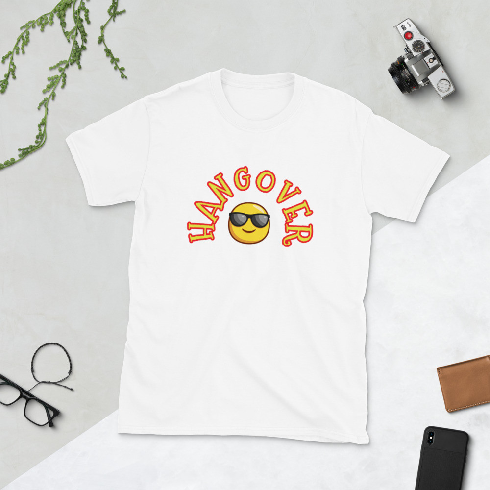 Short-Sleeve Unisex T-Shirt - Hangover print