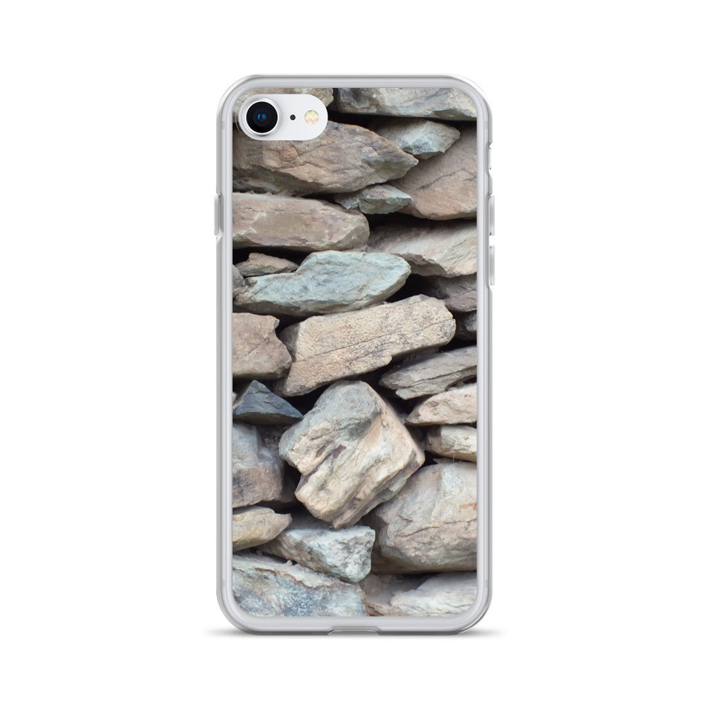 Liquid Glitter Phone Case stones motif