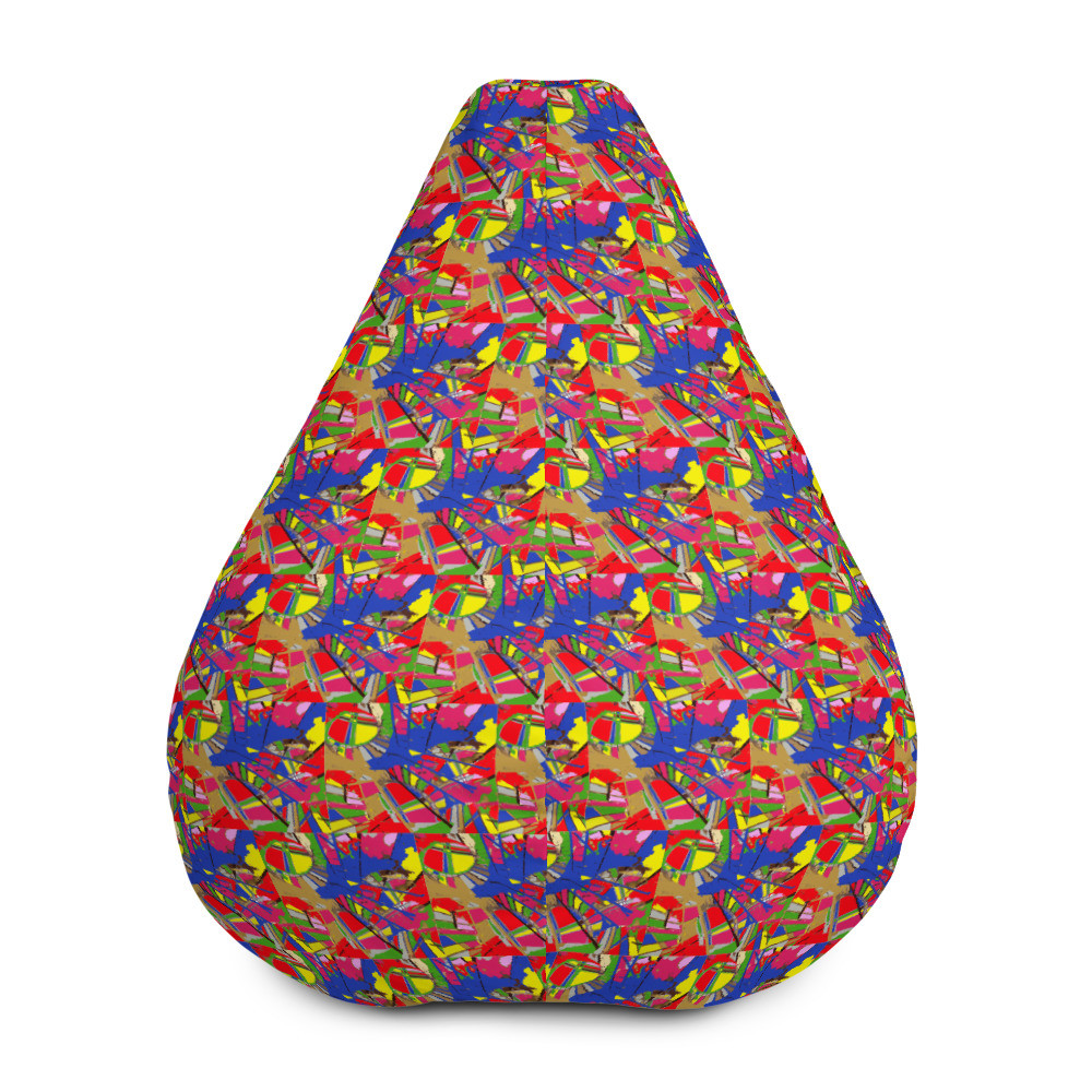 Happy colors Bean Bag Chair w/ filling