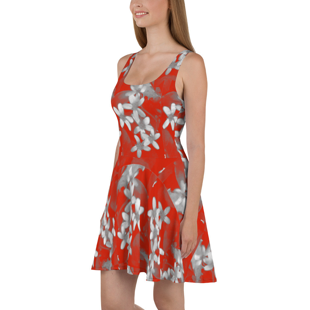 Skater Dress FLOWER PRINT