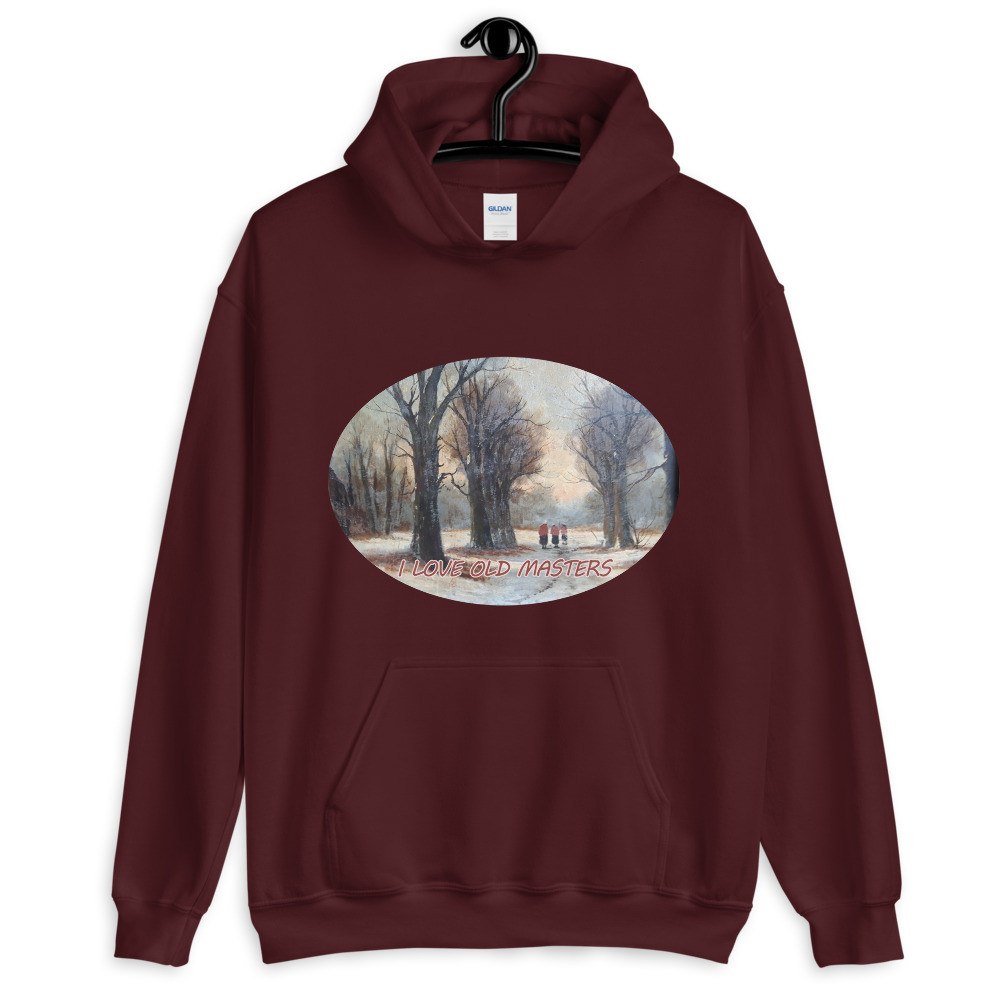 Unisex Hoodie I LOVE OLD MASTERS PRINT