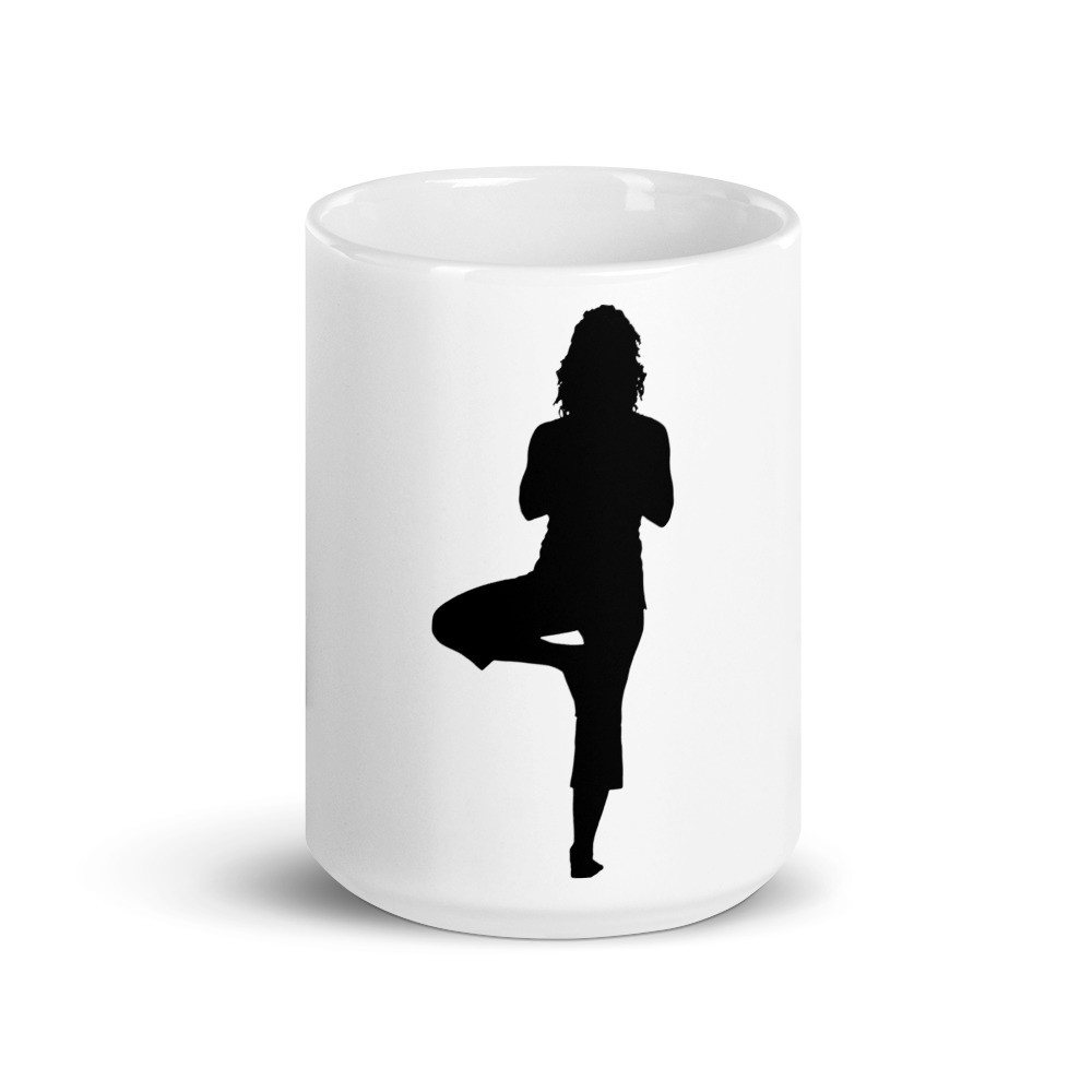Mug yoga position