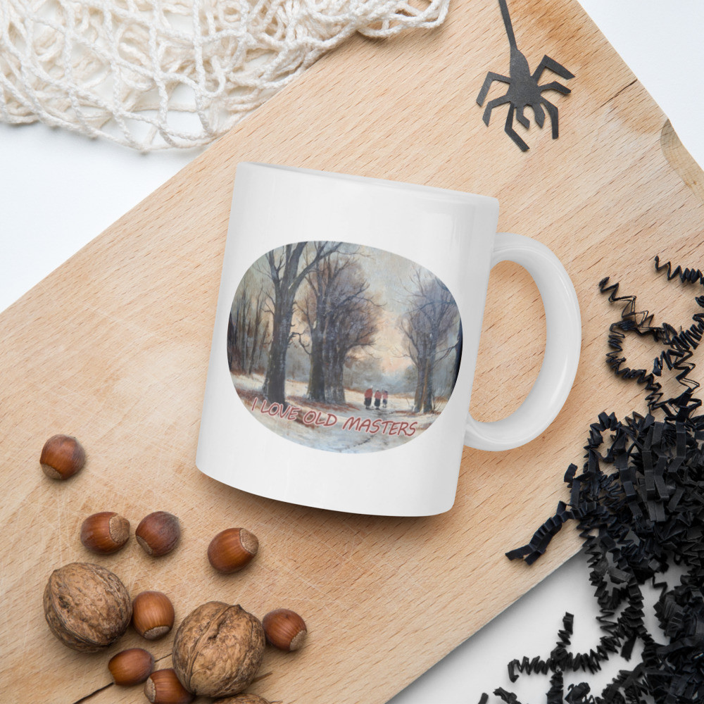 Mug I love old master print
