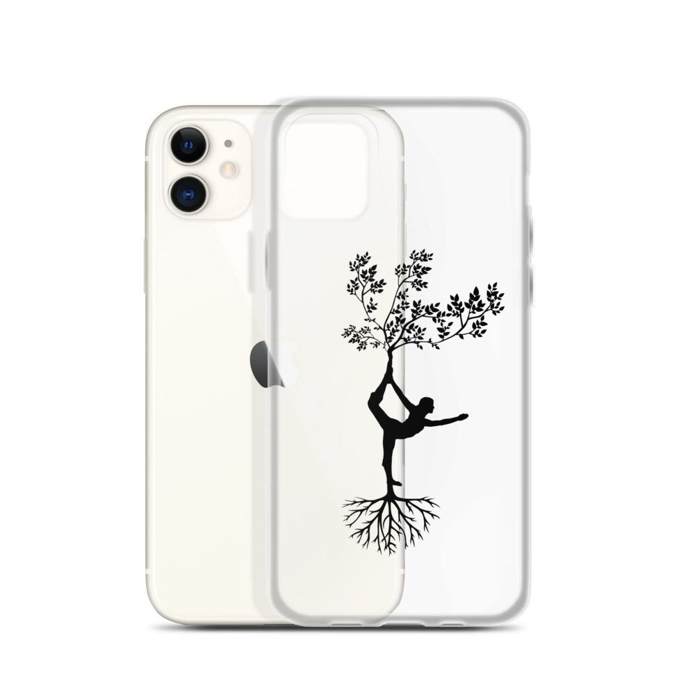 iPhone Case yoga tree print