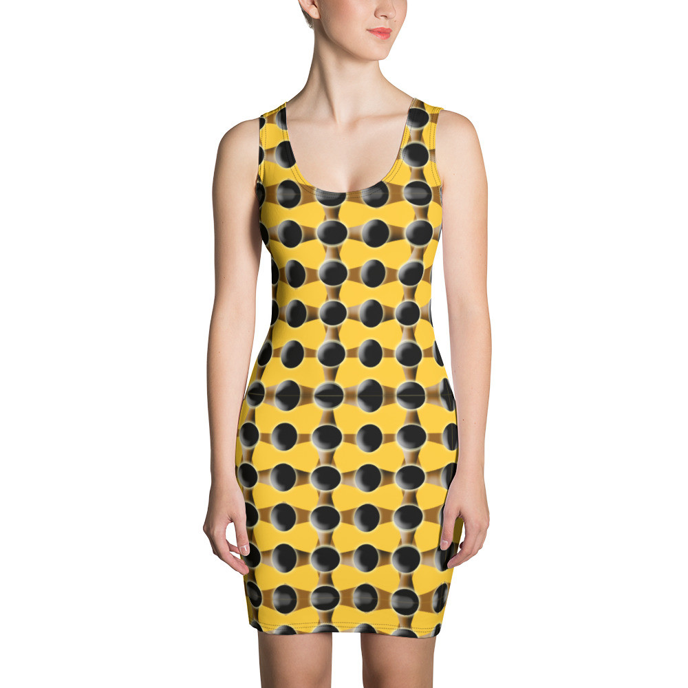 Sublimation Cut & Sew Dress Connected dots