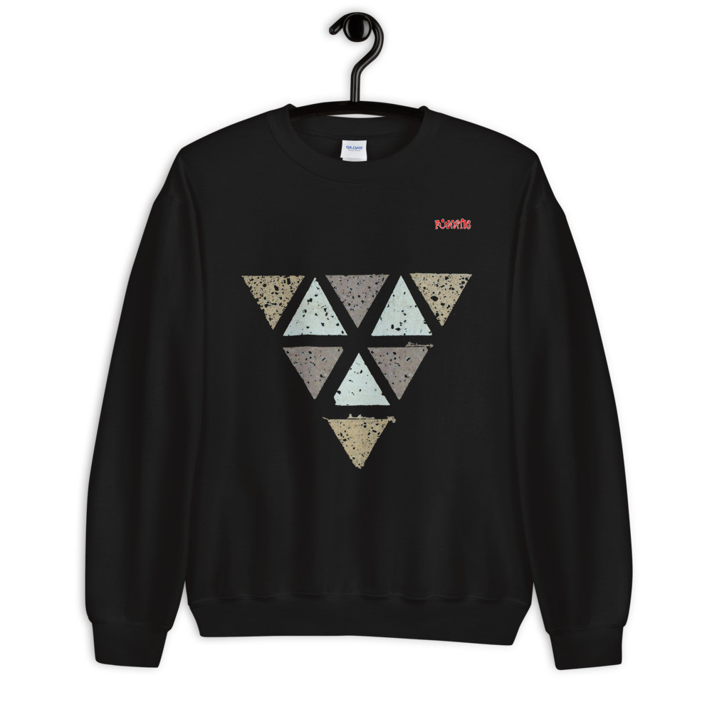Unisex Sweatshirt Triangles