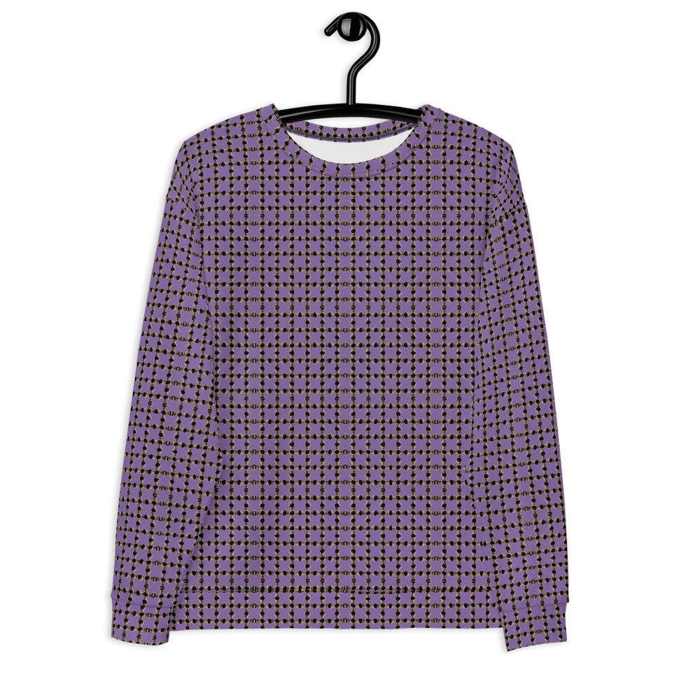 Unisex Sweatshirt blue & dots