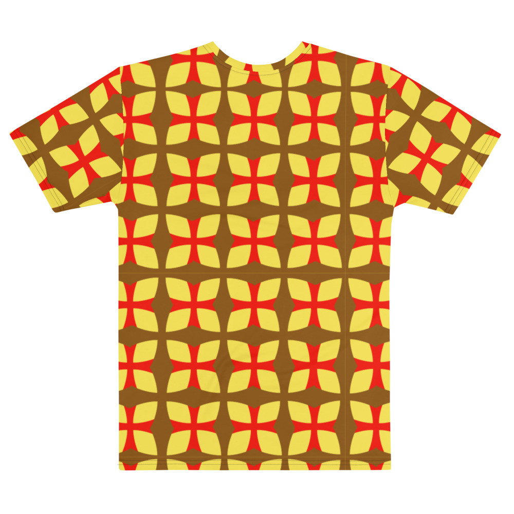 Men's T-shirt colored crosses