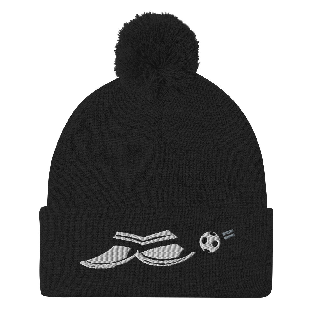 Pom-Pom Beanie EYES ON THE BAL 