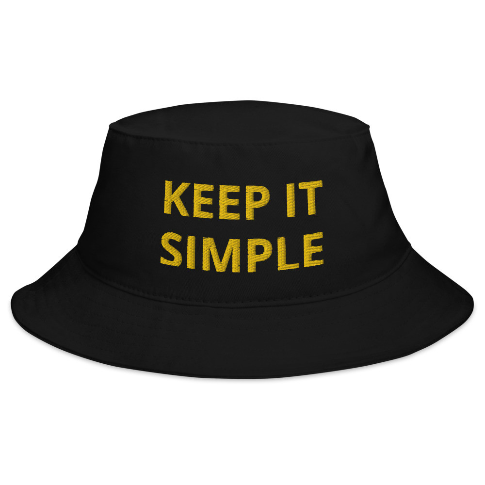 Bucket Hat KEEP IT SIMPLE