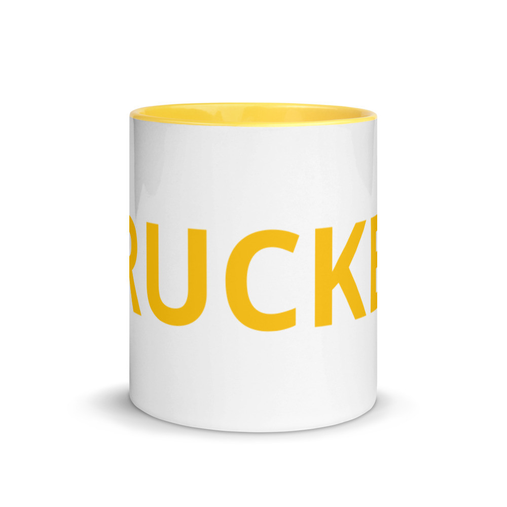 Mug ROADJOBS COLLECTION with Color Inside   TRUCKER