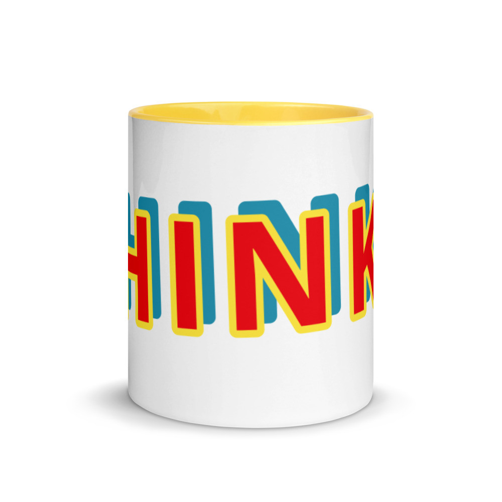 Mug tHINK with Color Inside