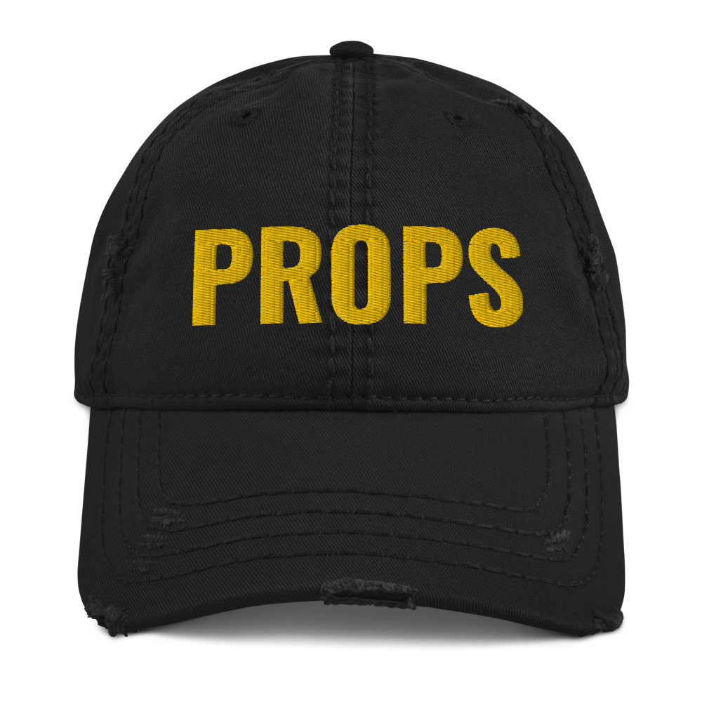 Distressed Dad Hat PROPS
