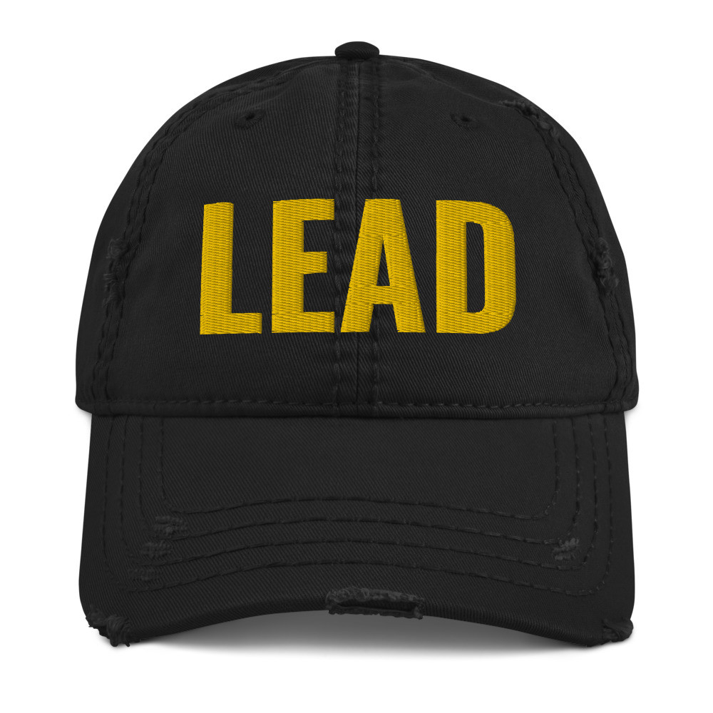 Distressed Dad Hat LEAD