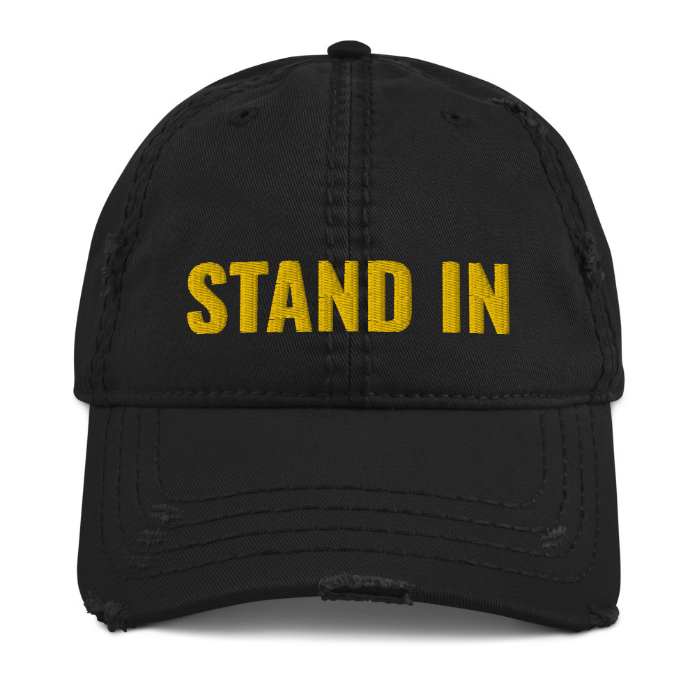 Distressed Dad Hat STAND IN