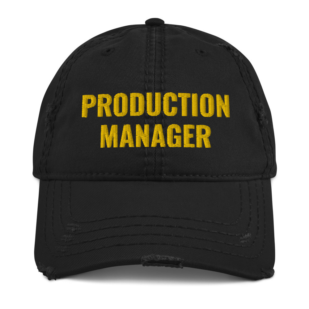 Distressed Dad Hat MOVIE COLLECTION PRODUCTION MANAGER