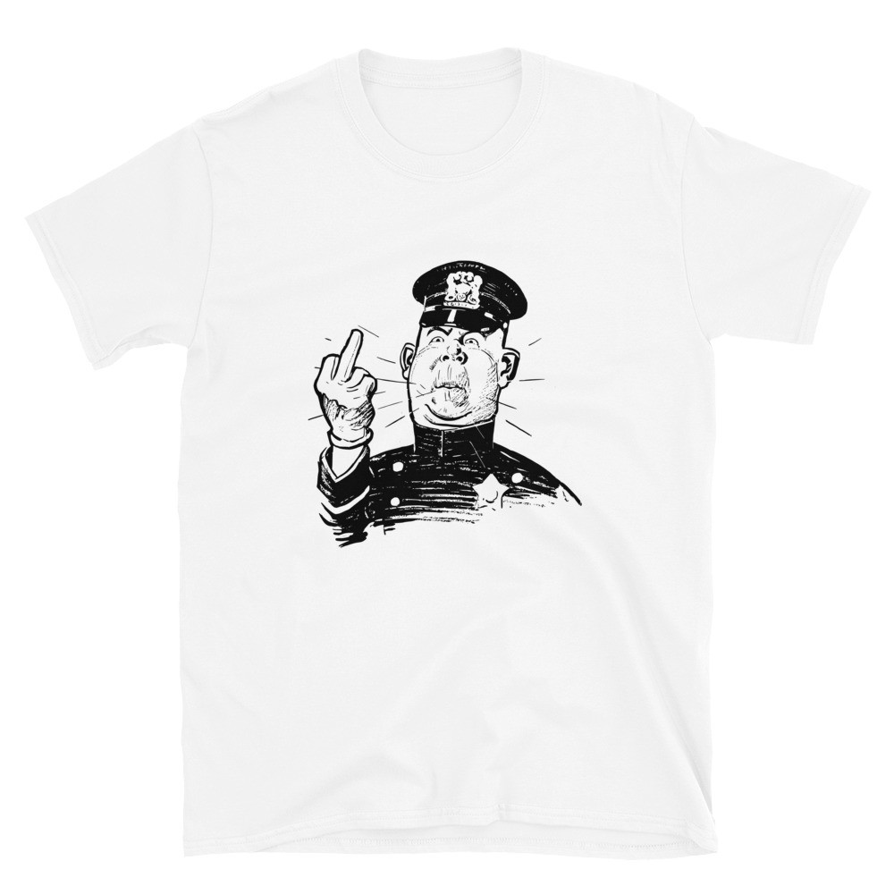 Short-Sleeve Unisex T-Shirt  Comical officer