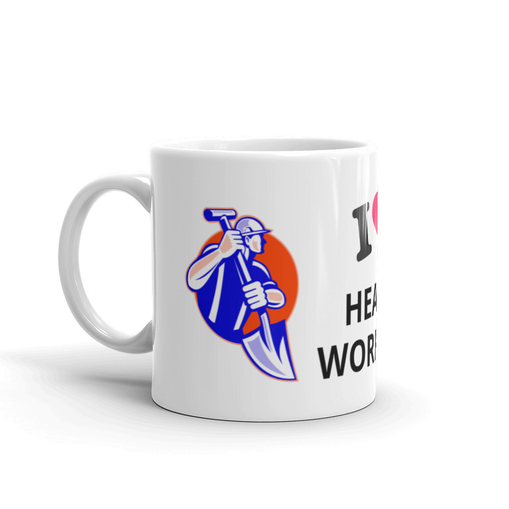 Mug I LOVE HEART WORKERS