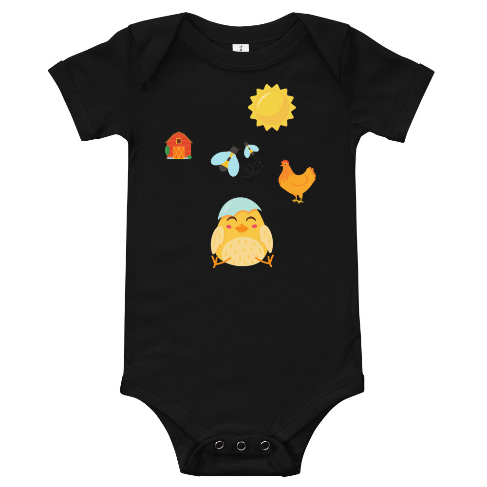 Baby short sleeve one piece