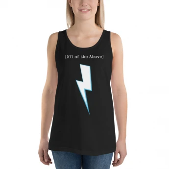 Rayo 2 Al Ex detail back Unisex Tank Top
