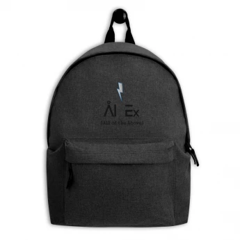 Al Ex All of the Above Embroidered Backpack