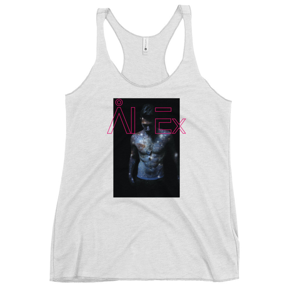 Al Ex Cosmic Pink Women's Racerback Tank