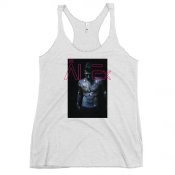 Al Ex Cosmic Pink Women's Racerback Tank