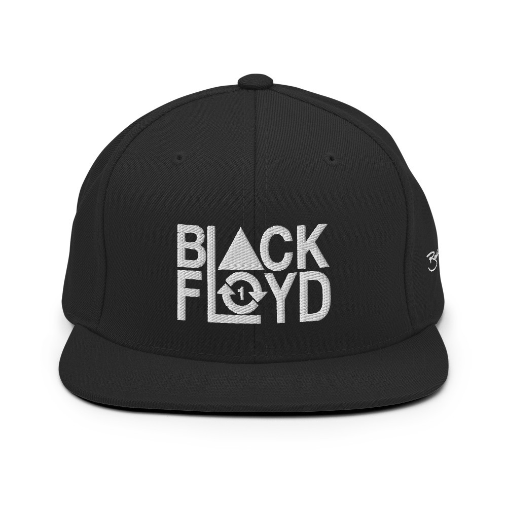 BLACK FLOYD LOGO HAT