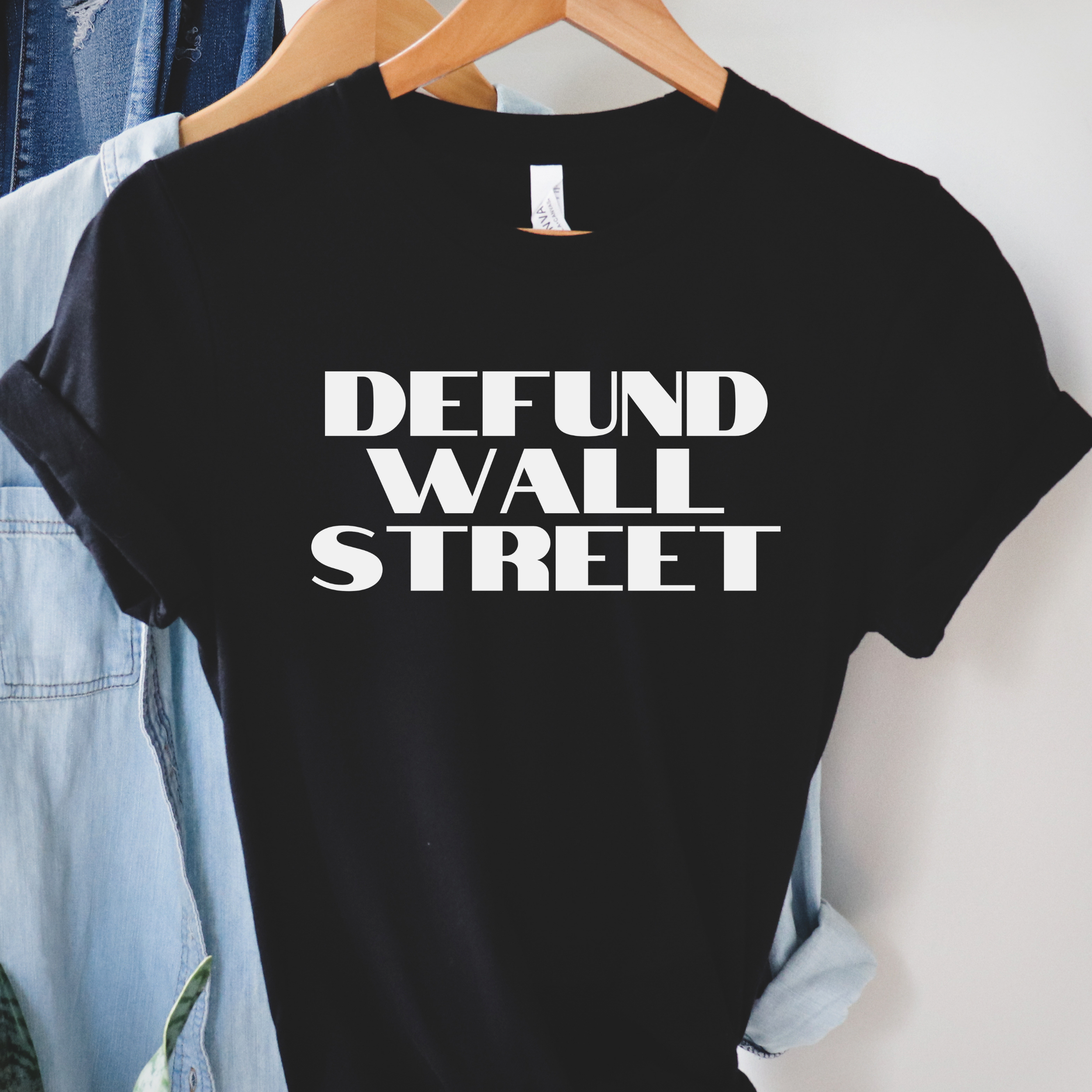 Defund Wall Street Short-Sleeve Unisex T-Shirt